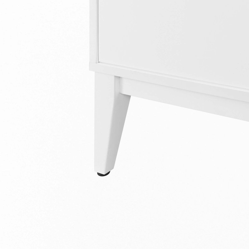 Storage Cabinet Sideboard Wooden Cabinet, White