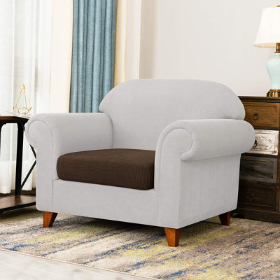 Housse pour fauteuil à coussins carrés / rectangulaires Dlerfeut