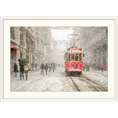 Reproduction de photo de Straub «Snowstorm In the City» par Murat Bakmaz