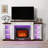 Raegyn 72'' TV Stand For Tvs Up To 80'' With Electric Fireplace And Adjustable Shelves