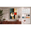 Harmony Geometric 1 Piece Wrapped Canvas Wall Art-131763168-131763174