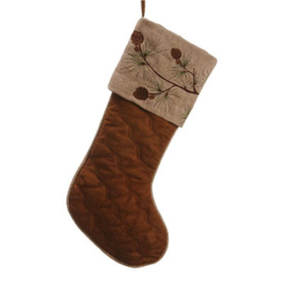Chaussette de Noël 22 po In The Birches