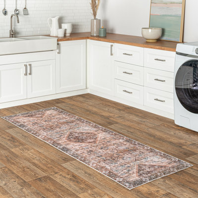Tapis lavable à la machine Ecker Medallion