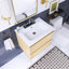 24 po Meuble-lavabo mural à simple cuve W-2131706089