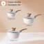 Dewsbury 3 - Piece Aluminum Cookware Set