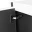 12" Wall Mounted Bathroom Side Unit, Soft Close Door, Fashion Forward Cabinet, Style