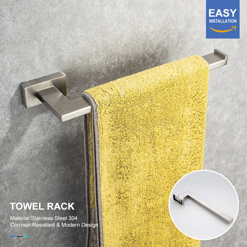 5 - Piece Bathroom Hardware Set, Brushed Nickel