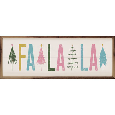 Falala avec arbres de Noël blanc