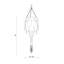 Leather Fringe Chandelier-1039852559-1039833936