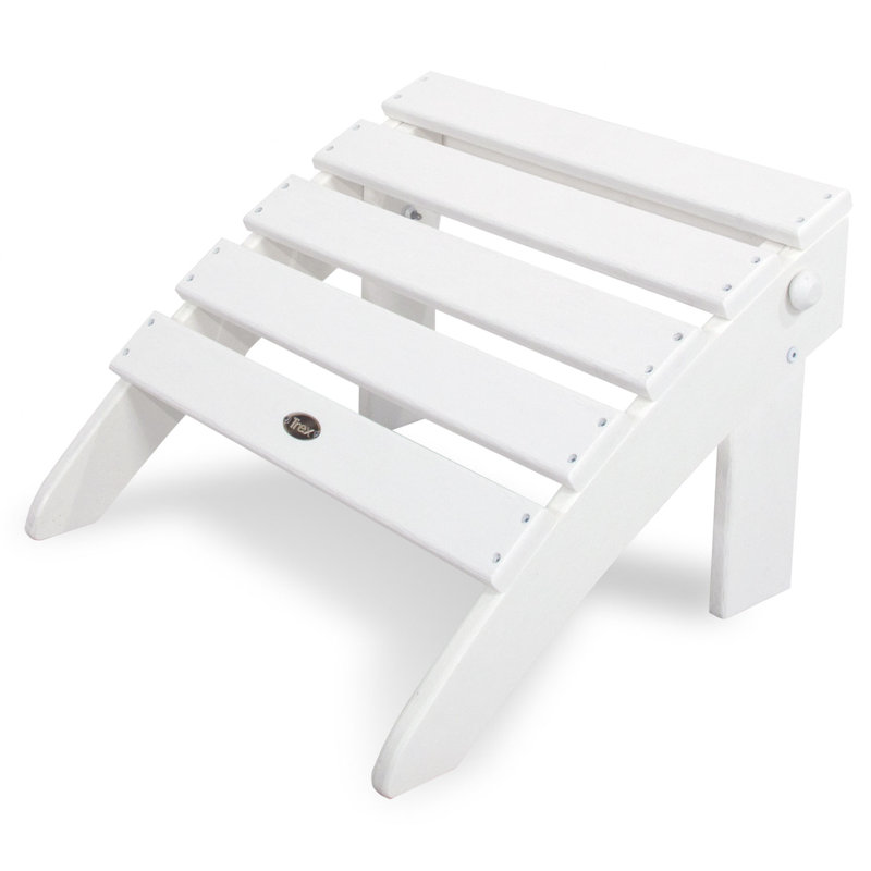 Repose-pieds POLYWOOD Cape Cod, Blanc classique