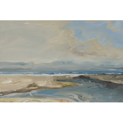 " Lincoln Beach " Painting Print