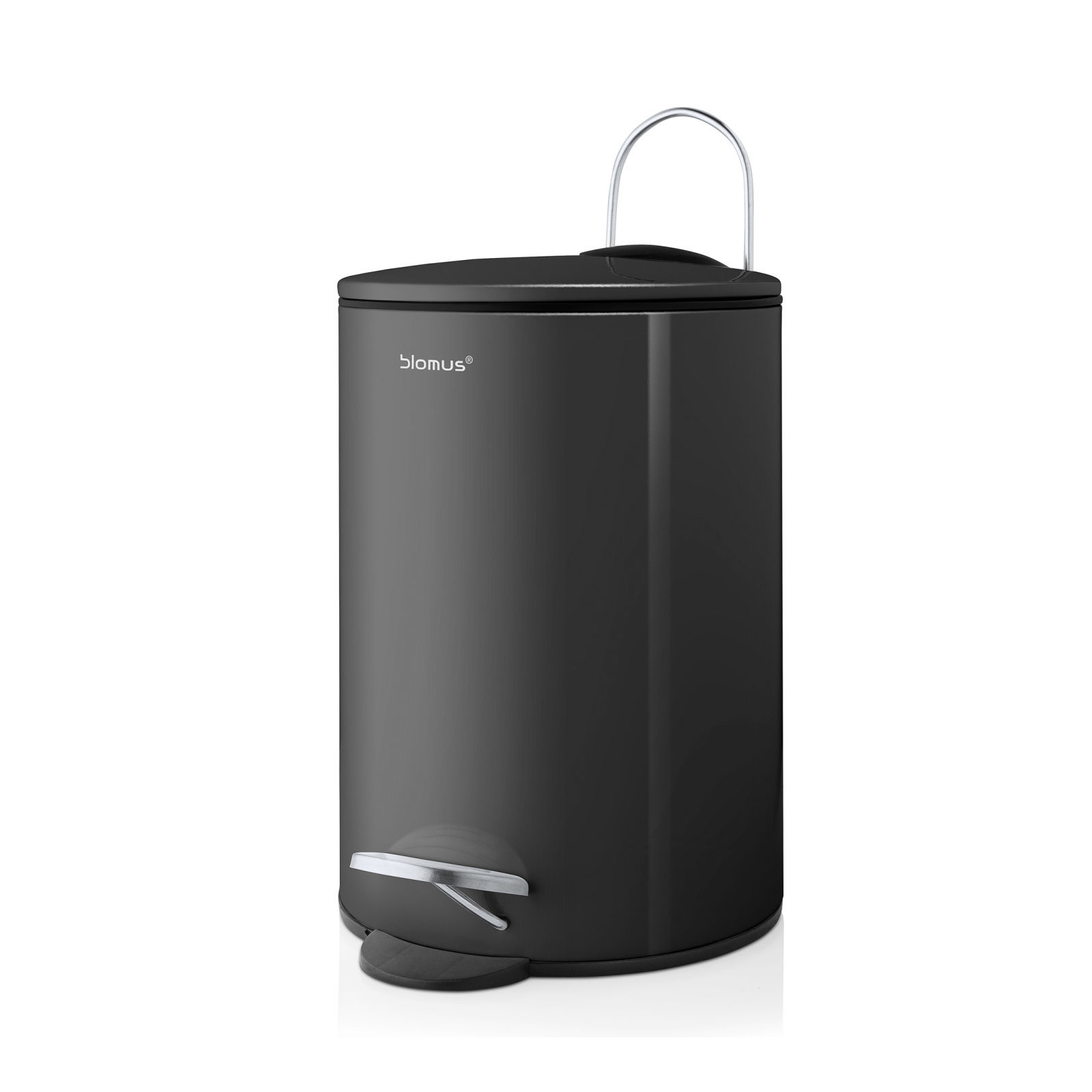 TUBO 0.79 Gallon Step On Trash Can, Magnet/Charcoal