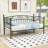 Twin Metal Daybed with Strong Slat