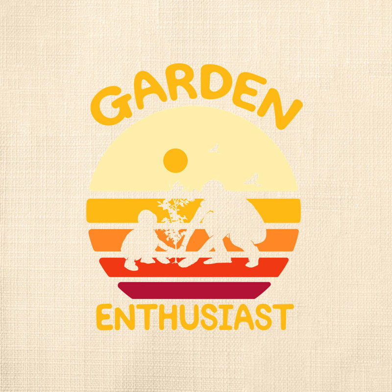 Amour de jardin - Citation amusante 411 - Coussin décoratif inclus, H 14 po x l 14 po