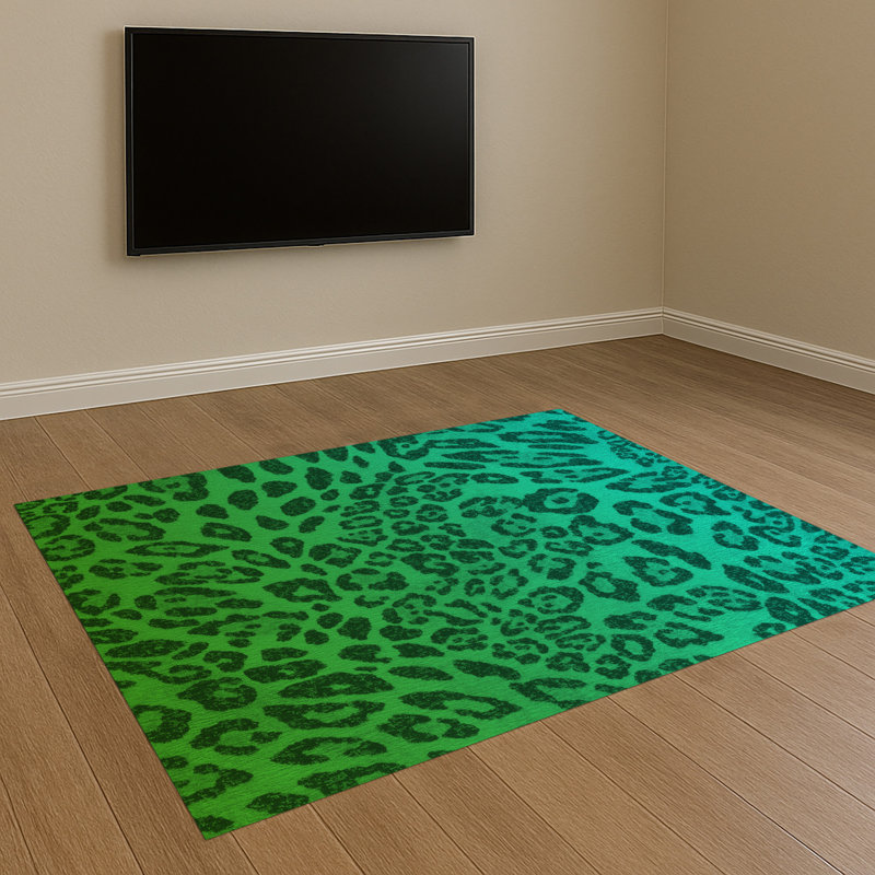 Abstract Area Rug, Rectangle 90 x 150 cm