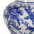 D12x19.3" Blue And White Ceramic Vase Lamp