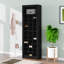 Console 30 casiers, armoire à chaussures haute avec capacité de rangement multiple, armoire haute autoportante polyvalente pour le couloir, la chambre à coucher-1202574779