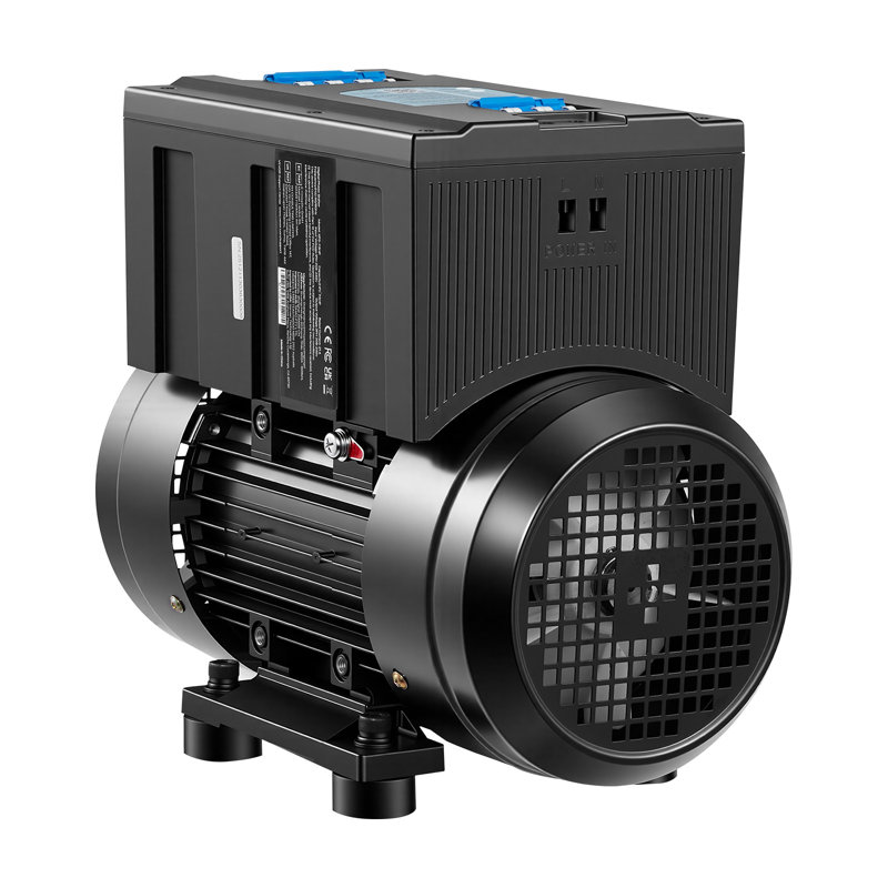 Single Phase to 3-Phase Rotary Converter, 2.5HP 7A 208-240V Input/Output Rotary Phase Converter - Expandable to Higher Horsepower for Heavy-Load Equipment