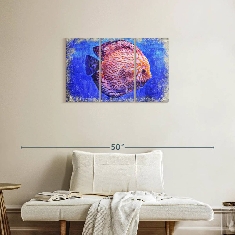 Pigeon sang discus, H 20 po x l 33 po