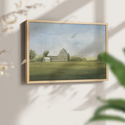 Grove Farm II -Framed Print - Restickable