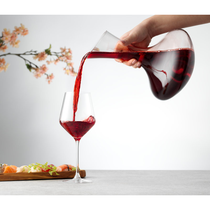 JoyJolt Layla Stemmed Red Wine Glasses, Set of 8, 17oz | Wayfair