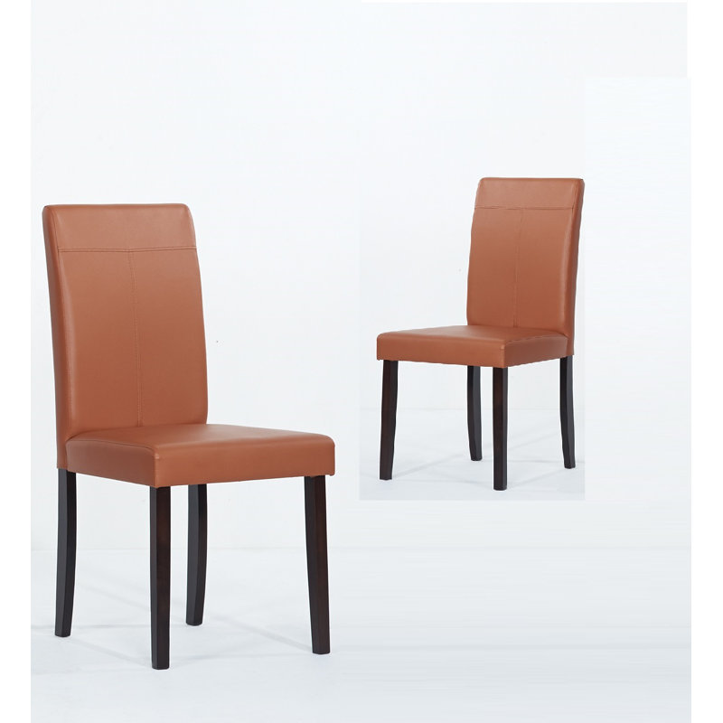 Chaise parsons à haut dossier
