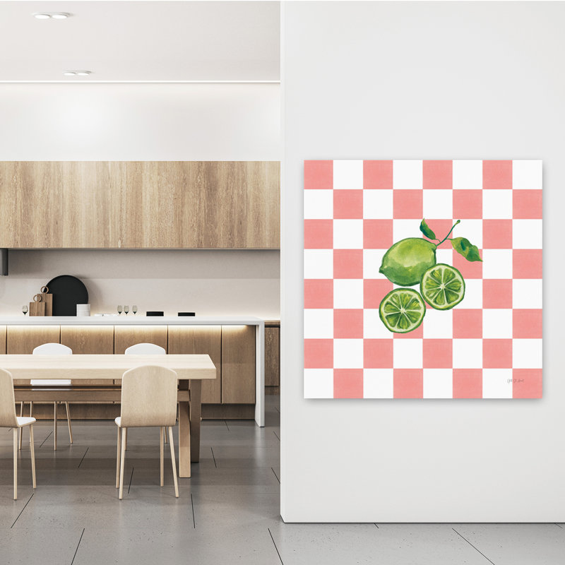 «Summer In Chequers II», art contemporain, H 48 po x l 48 po