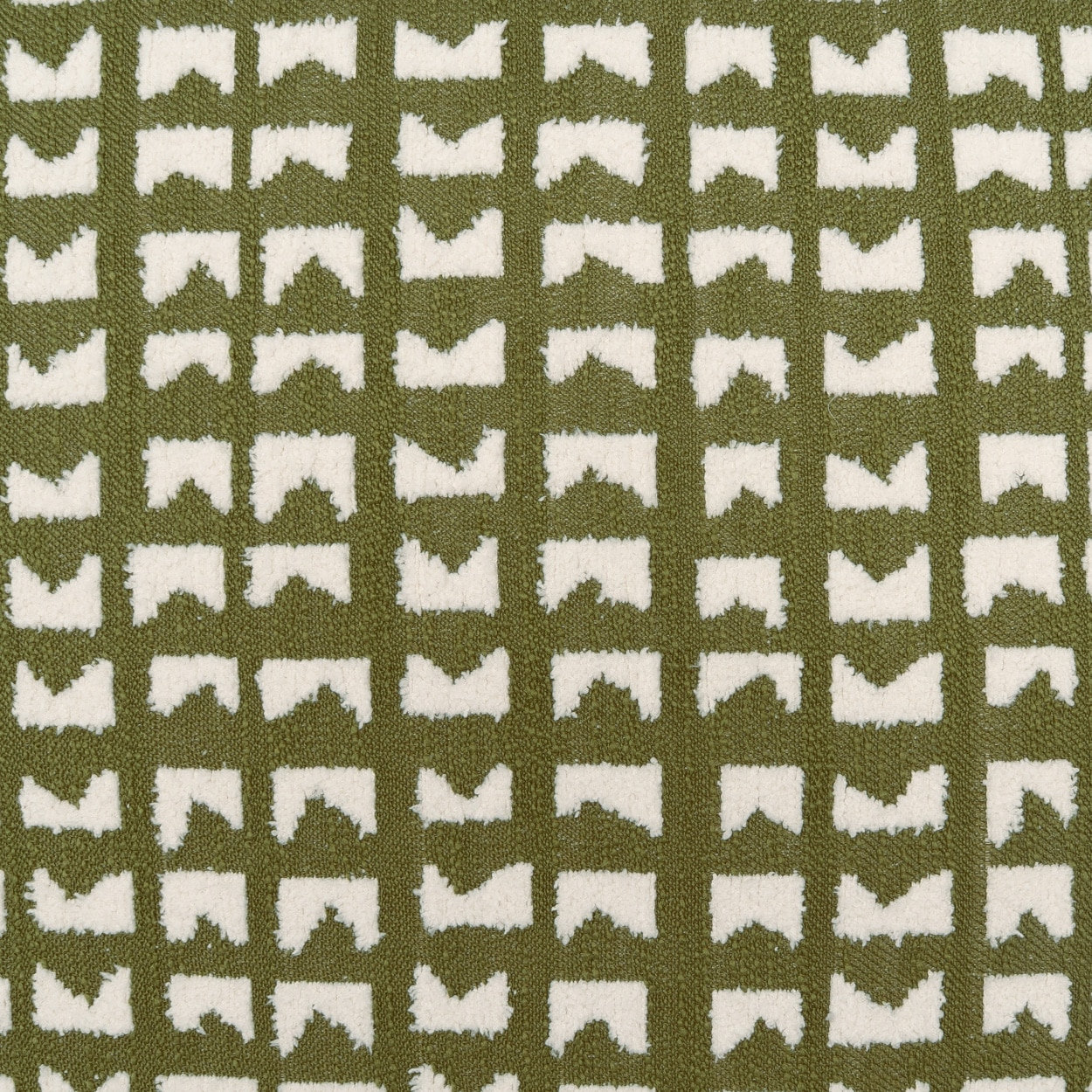 Adair Throw Pillow, 22"H x 22"W, Fern