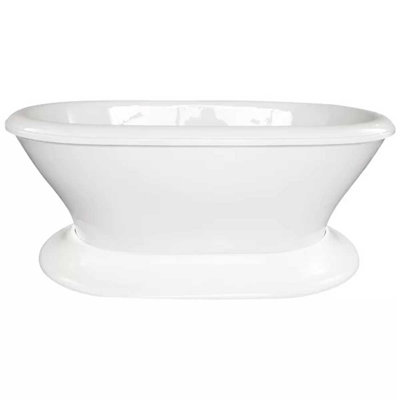Lauren 70'' L Freestanding Soaking Bathtub