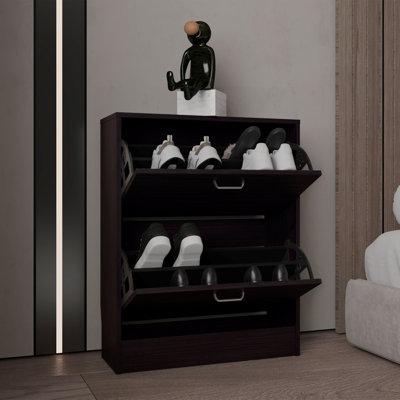 Range-chaussures avec tablettes réglables, rangement moderne