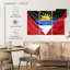 Drapeau soyeux d'Antigua-et-Barbuda-177033496
