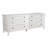 Commode 6 tiroirs White Hampton