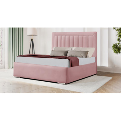 Analysa Upholstered Velvet Bed Frame
