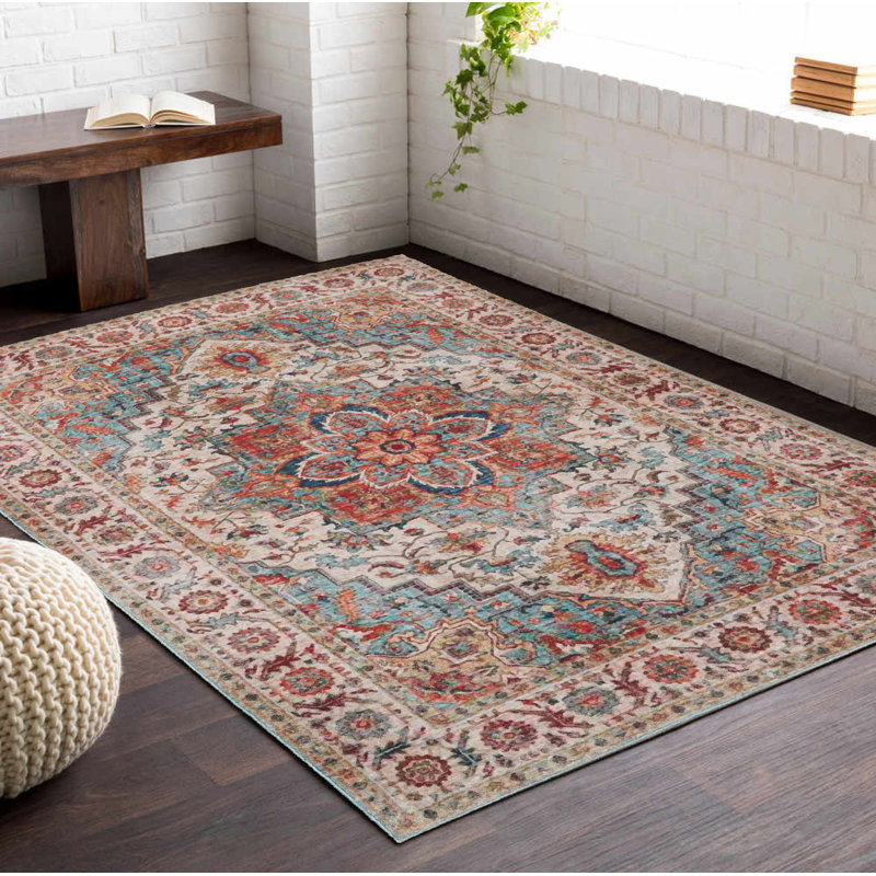 Hollenbach Rug, Rectangle 5' x 7'