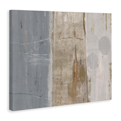 «Tunnel Vision Abstraction», art mural sur toile par Kingsley