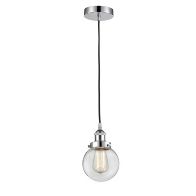 Luminaire suspendu simple à 1 lumière Frederick