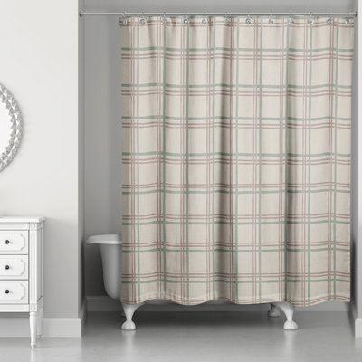 Rideau de douche simple Moriya