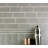 Metro Cubes 3 in. x 6 in. Textured Glass Straight Edge Subway Decorative Kitchen & Bathroom Wall Tile-40603112