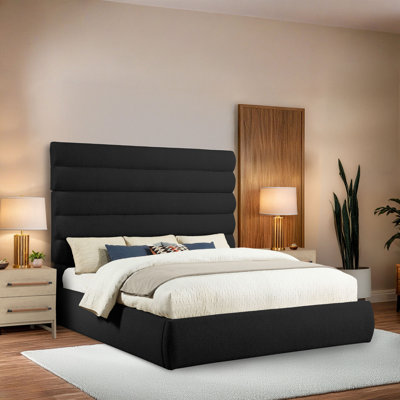 Adam Boucle Fabric Bed