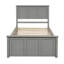 Lit plateforme avec rangement, 2 tiroirs avec roulettes-561174054