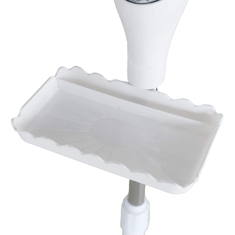 Aimilia 67'' White LED Task Floor Lamp Set