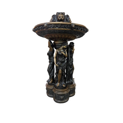 Bronze Lady Four Rivers Fountain