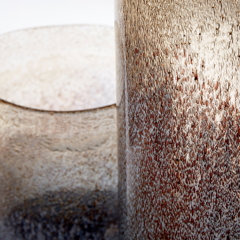 Triton Glass Table Vase, 8" H x 6.5" W x 6.5" D