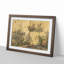 Butterflies & Flowers by Tawaraya Sotatsu - Picture Frame Art Print-55512758-55512756