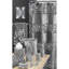 Rideau de douche simple rayé Ced-34139774