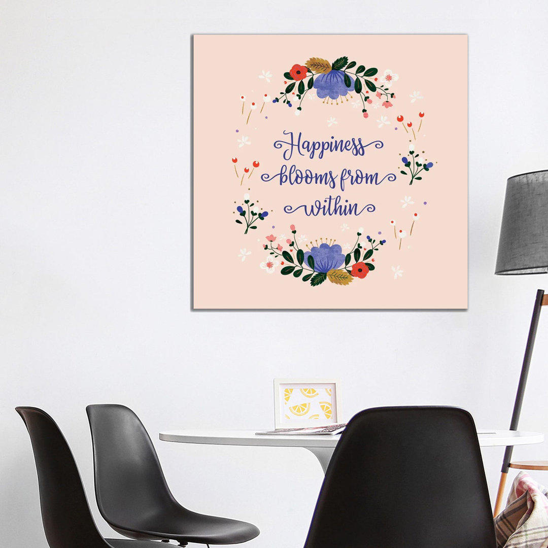 Happiness Blooms From Within