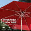 Parasol de patio 116,14 po Sirley-1209212749