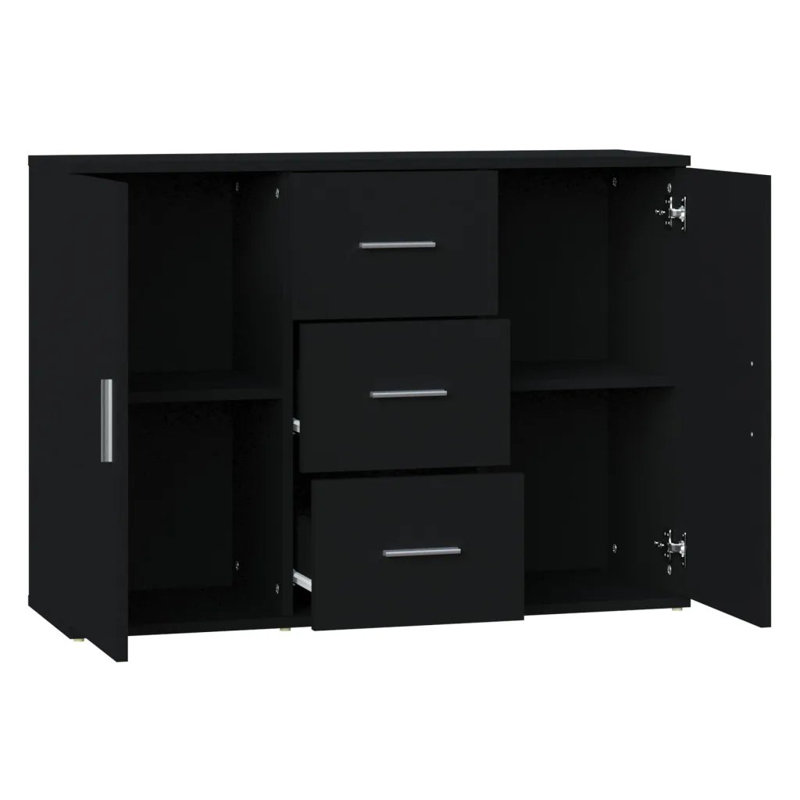 Lovice 91cm Sideboard, Black