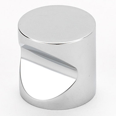 Poignée cylindrique contemporaine de 3/4 po de diamètre