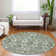 Malchow Washable Damask Indoor / Outdoor Rug